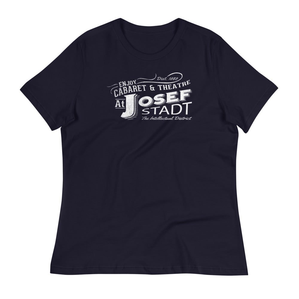 08., Josefstadt, Wien, „Americana“, Premium Lockeres, Damen T-Shirt