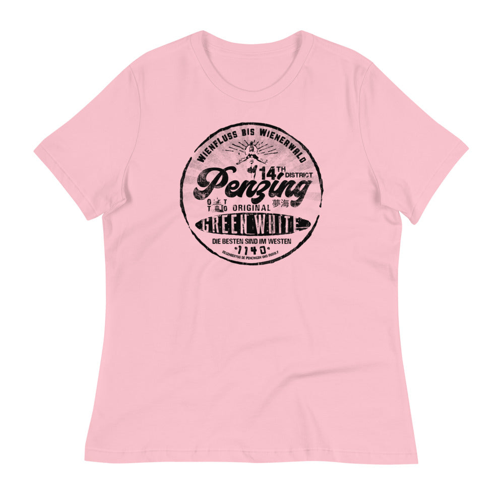 14., Penzing, Wien, „Americana“, Premium Lockeres Damen T-Shirt