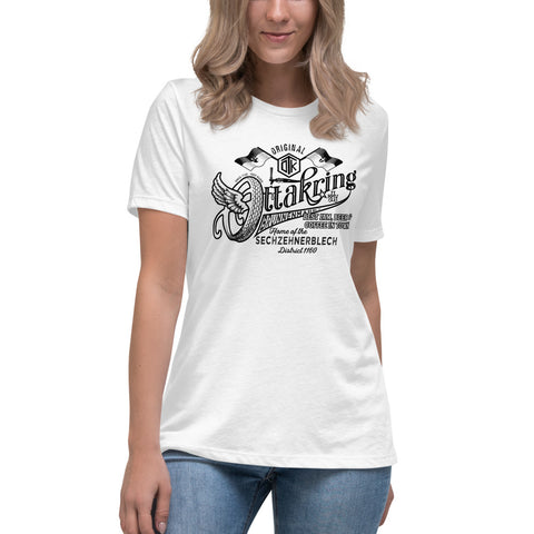16., Ottakring, Wien, „Americana“, Premium Lockeres Damen T-Shirt