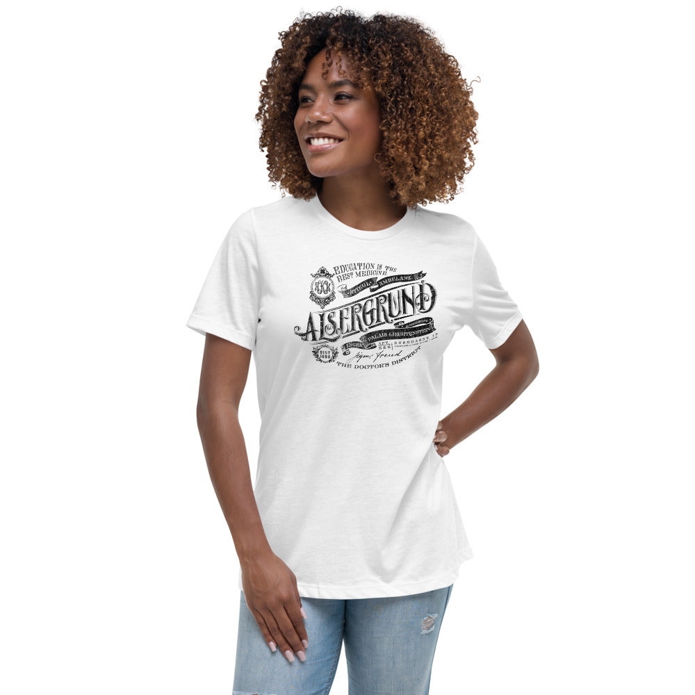 09., Alsergrund, Wien, „Americana“, Premium Lockeres Damen T-Shirt
